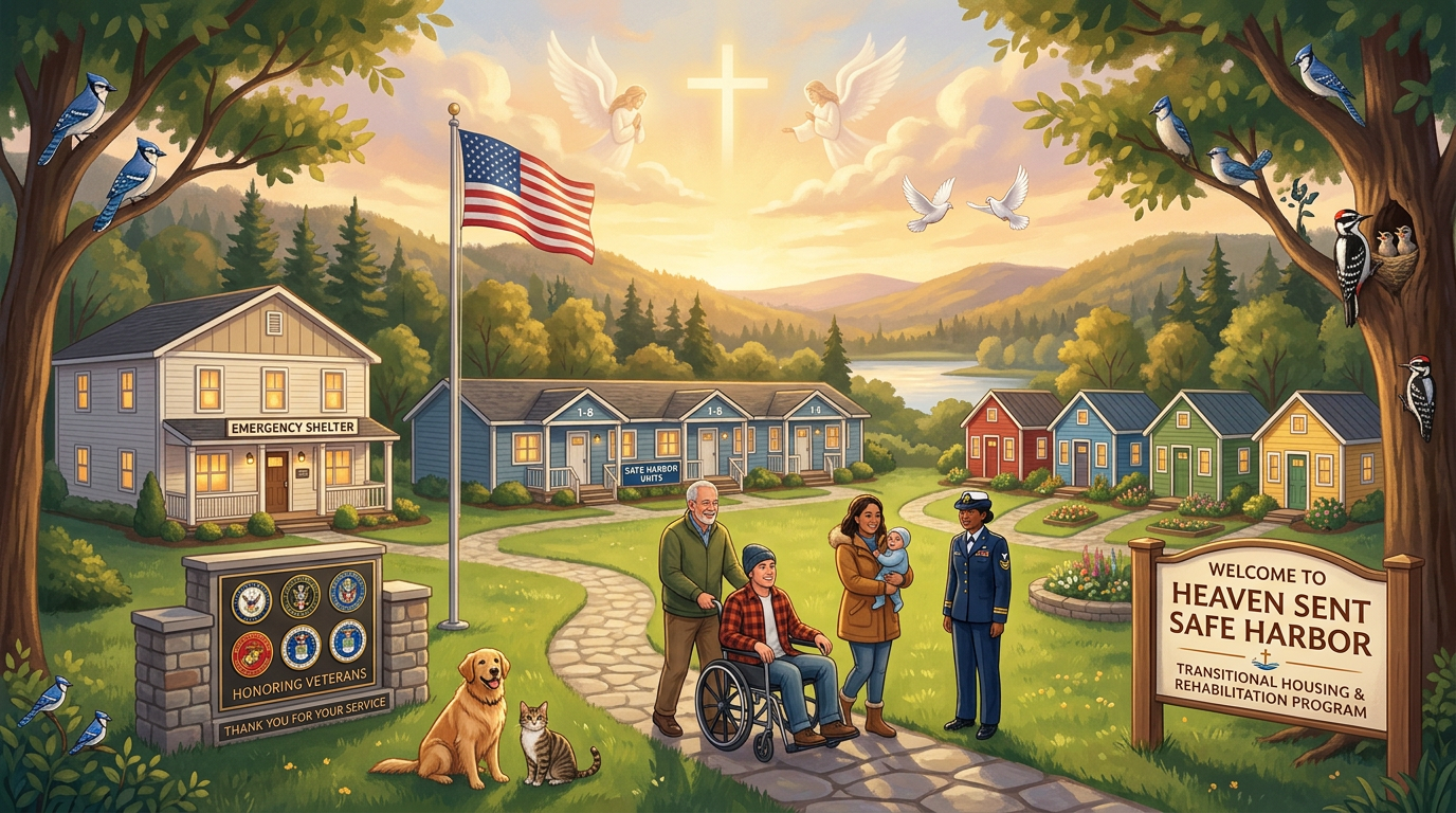 Heaven Sent Safe Harbor Campus - Transitional Housing & Supportive Services