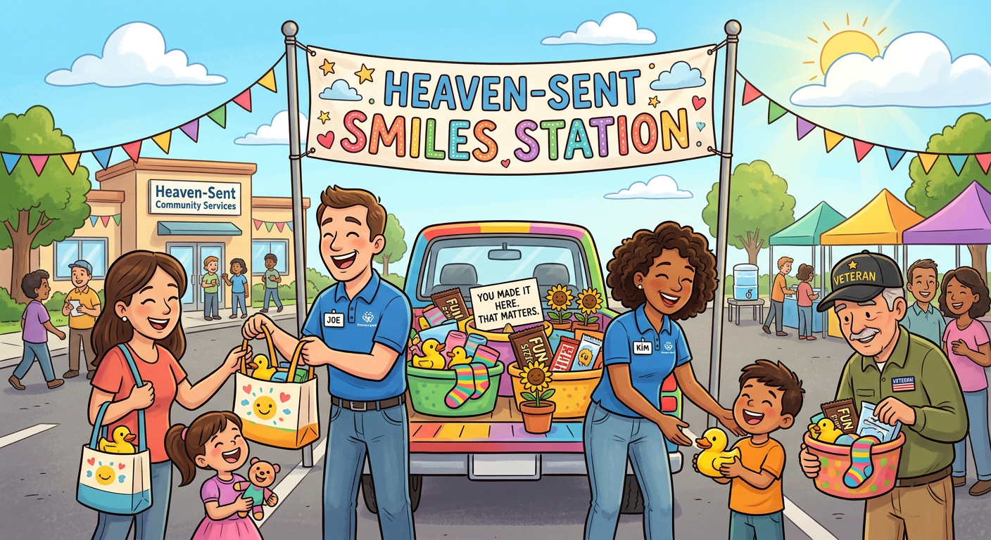 Heaven Sent disaster support center
